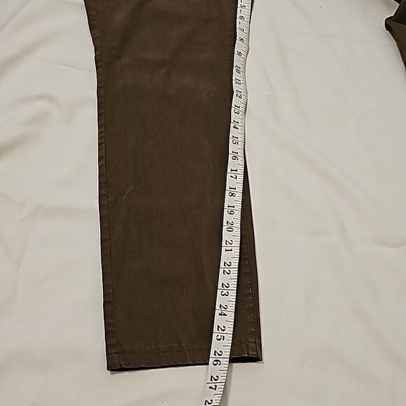 Scotch & Soda Maison Scotch La Bohemienne Skinny Pants Army Green size 32/32 - Picture 6 of 11